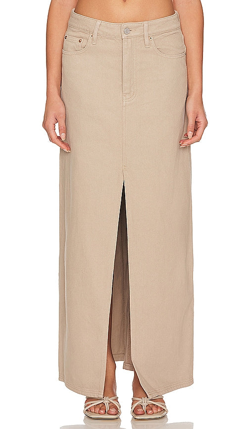 Still Here Lima Skirt in Beige - Jupe Lima Still Here en Beige - Still Here 米色 Lima 半身裙 - Still Here Lima Rock in Beige - Still Here Lima 스커트 베이지 색상 - Gonna Still Here Lima in beige