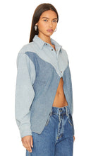 Still Here Spade Shirt in Blue