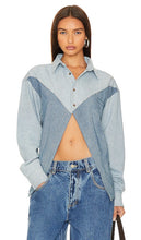 Still Here Spade Shirt in Blue - Chemise Still Here Spade en bleu - Still Here 蓝色黑桃衬衫 - Still Here Spade Shirt in Blau - Still Here 스페이드 셔츠 블루 색상 - Camicia Still Here Spade in blu