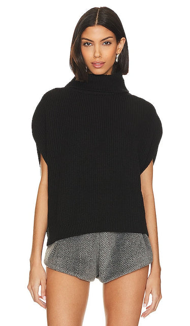 Stitches & Stripes Madison Sleeveless Pullover in Black - Stitches & Stripes Madison - Pull sans manches en noir - Stitches & Stripes Madison 黑色无袖套头衫 - Stitches & Stripes Madison Ärmelloser Pullover in Schwarz - Stitches & Stripes Madison 민소매 풀오버블랙 컬러 - Pullover senza maniche Stitches & Stripes Madison in nero
