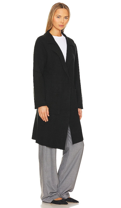 Stitches & Stripes Remy Coat in Black