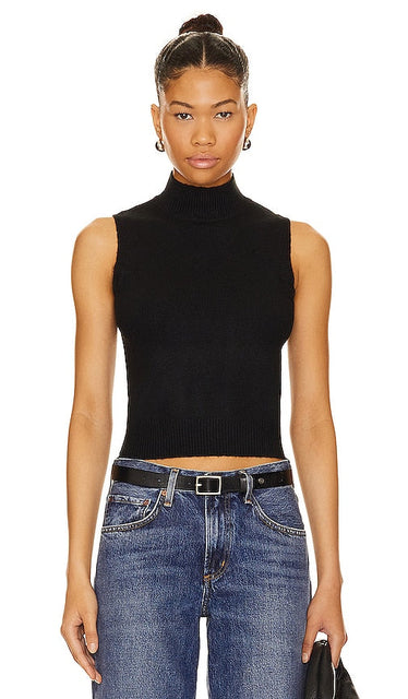 Stitches & Stripes Remy Sleeveless Top in Black - Stitches & Stripes - Haut sans manches Remy en noir - Stitches & Stripes Remy 黑色无袖上衣 - Stitches & Stripes Remy Ärmelloses Top in Schwarz - Stitches & Stripes Remy 민소매 탑블랙 색상 - Top senza maniche Stitches & Stripes Remy in nero