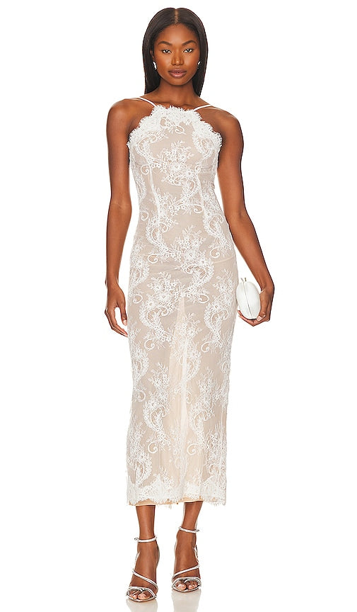 Stone Cold Fox x REVOLVE Tatiana Gown in White - Stone Cold Fox x REVOLVE ROBE Tatiana en Blanc - Stone Cold Fox x REVOLVE Tatiana 白色礼服 - Stone Cold Fox x REVOLVE Tatiana Kleid in Weiß - Stone Cold Fox x REVOLVE 타티아나 가운 화이트 색상 - Abito Stone Cold Fox x REVOLVE Tatiana in bianco