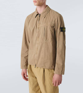 Stone Island Compass cotton canvas jacket