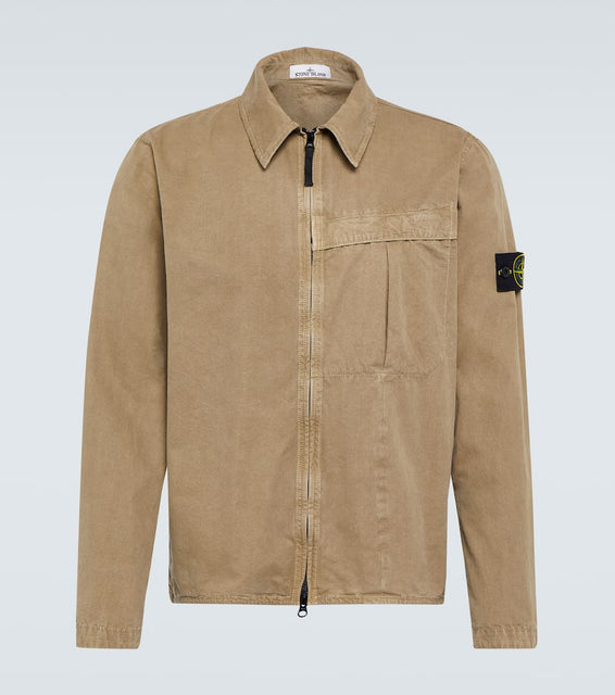 Stone Island Compass cotton canvas jacket