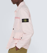 Stone Island Compass linen-blend jacket