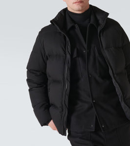 Stone Island Ghost Compass virgin wool down jacket