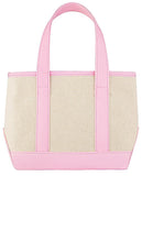 Stoney Clover Lane Canvas Mini Shopper Tote in Neutral