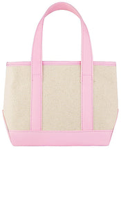 Stoney Clover Lane Canvas Mini Shopper Tote in Neutral