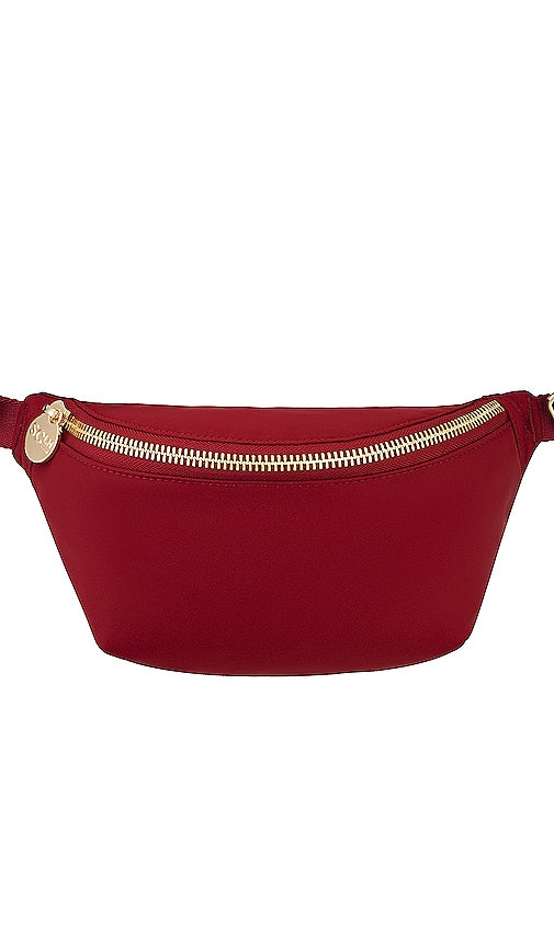 Stoney Clover Lane Classic Fanny Pack in Burgundy - Stoney Clover Lane - Sac banane classique en bordeaux - Stoney Clover Lane 酒红色经典腰包 - Klassische Gürteltasche von Stoney Clover Lane in Burgunderrot - Stoney Clover Lane 클래식 패니 팩 버건디 색상 - Marsupio classico Stoney Clover Lane in Borgogna