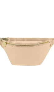 Stoney Clover Lane Classic Fanny Pack in Tan - Stoney Clover Lane - Sac banane classique - Fauve - Stoney Clover Lane 棕褐色经典腰包 - Klassische Gürteltasche von Stoney Clover Lane in Hellbraun - Stoney Clover Lane 클래식 패니 팩(탠 색상) - Marsupio classico Stoney Clover Lane in marrone chiaro