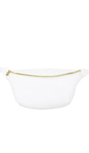 Stoney Clover Lane Classic Jumbo Fanny Pack in White - Stoney Clover Lane - Sac banane classique géant en blanc - Stoney Clover Lane 经典大号白色腰包 - Stoney Clover Lane Klassische Jumbo-Gürteltasche in Weiß - Stoney Clover Lane 클래식 점보 패니 팩 화이트 색상 - Marsupio Jumbo classico di Stoney Clover Lane in bianco