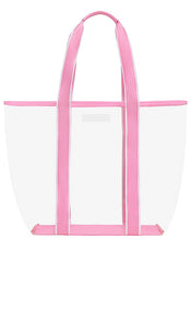 Stoney Clover Lane Clear Tote in Pink