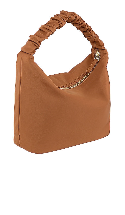Stoney Clover Lane Scrunch Handle Bag in Tan
