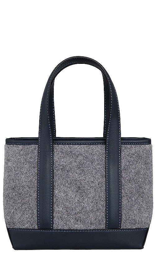 Stoney Clover Lane Sweater Mini Shopper Tote in Grey