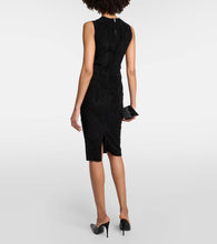 Stouls Eva leather midi dress
