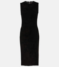 Stouls Eva leather midi dress