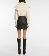 Stouls Linette leather miniskirt