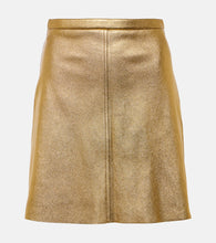 Stouls Lucie 22 leather miniskirt - Stouls Lucie 22 皮革迷你裙