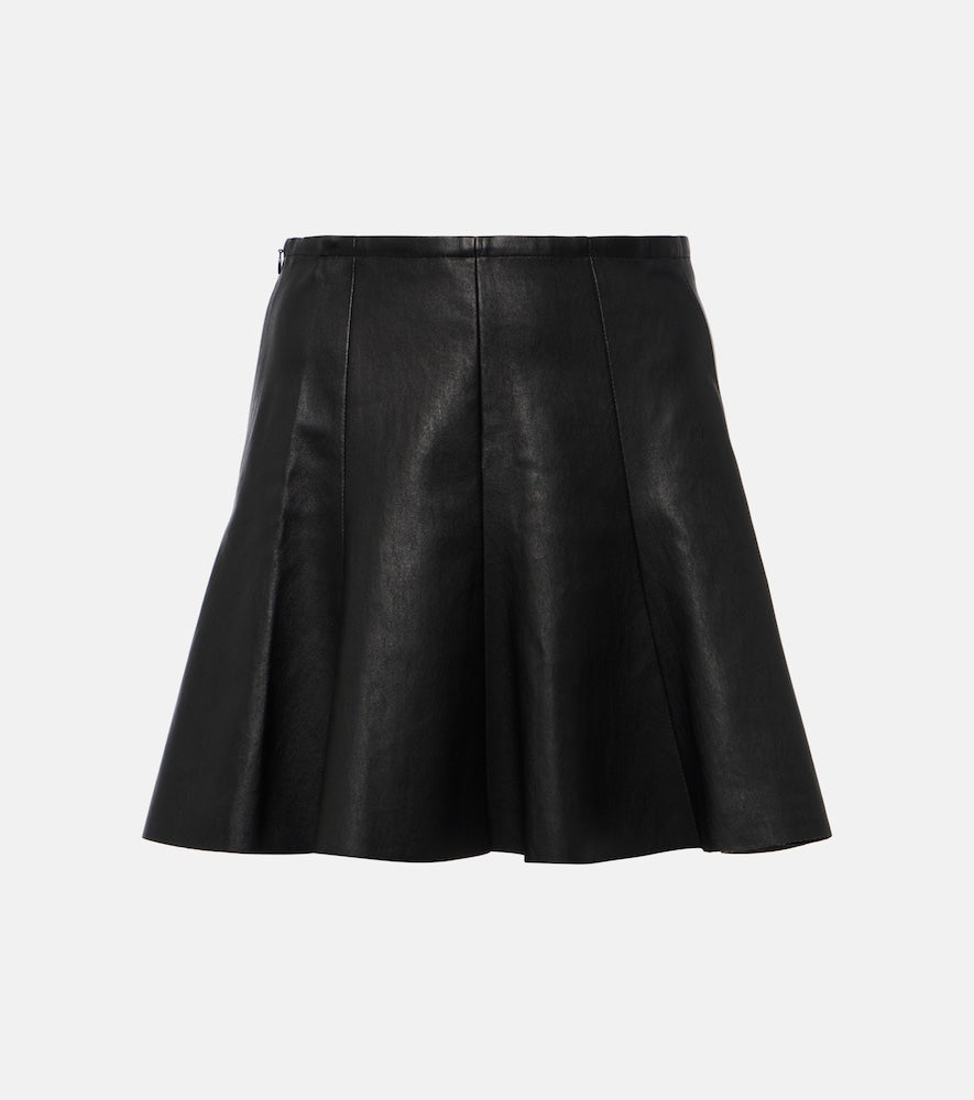 Stouls Mila leather miniskirt - Stouls Mila 皮革迷你裙