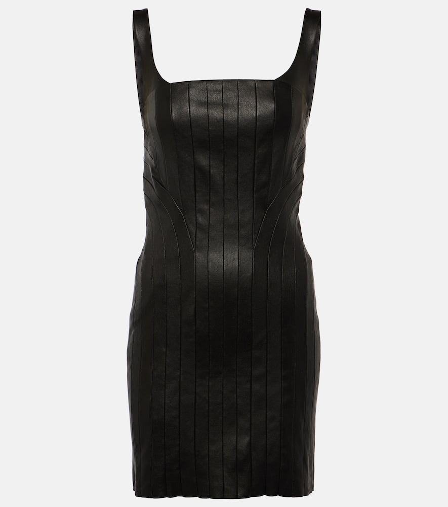 Stouls Nino leather minidress. Stouls Nino 皮革迷你连衣裙