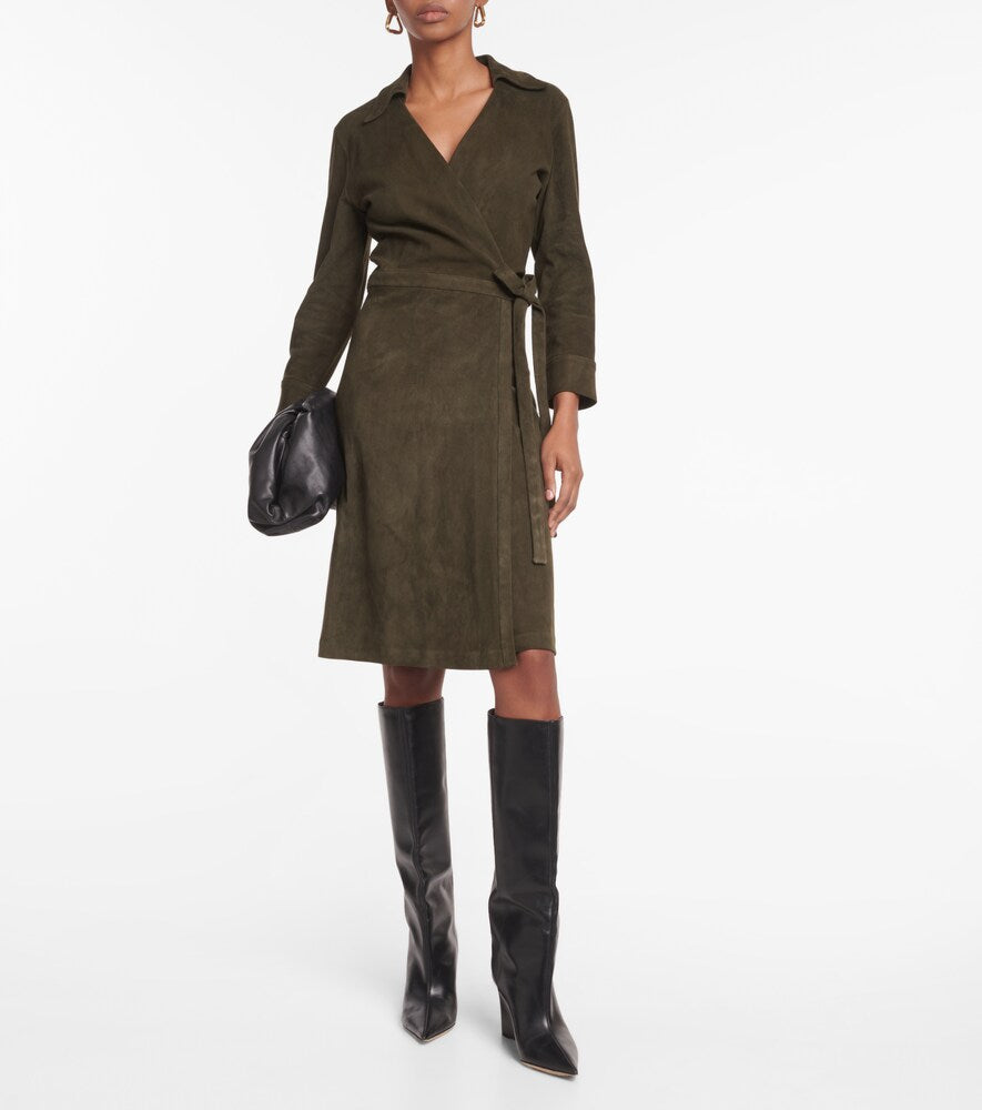 Stouls Ross suede minidress