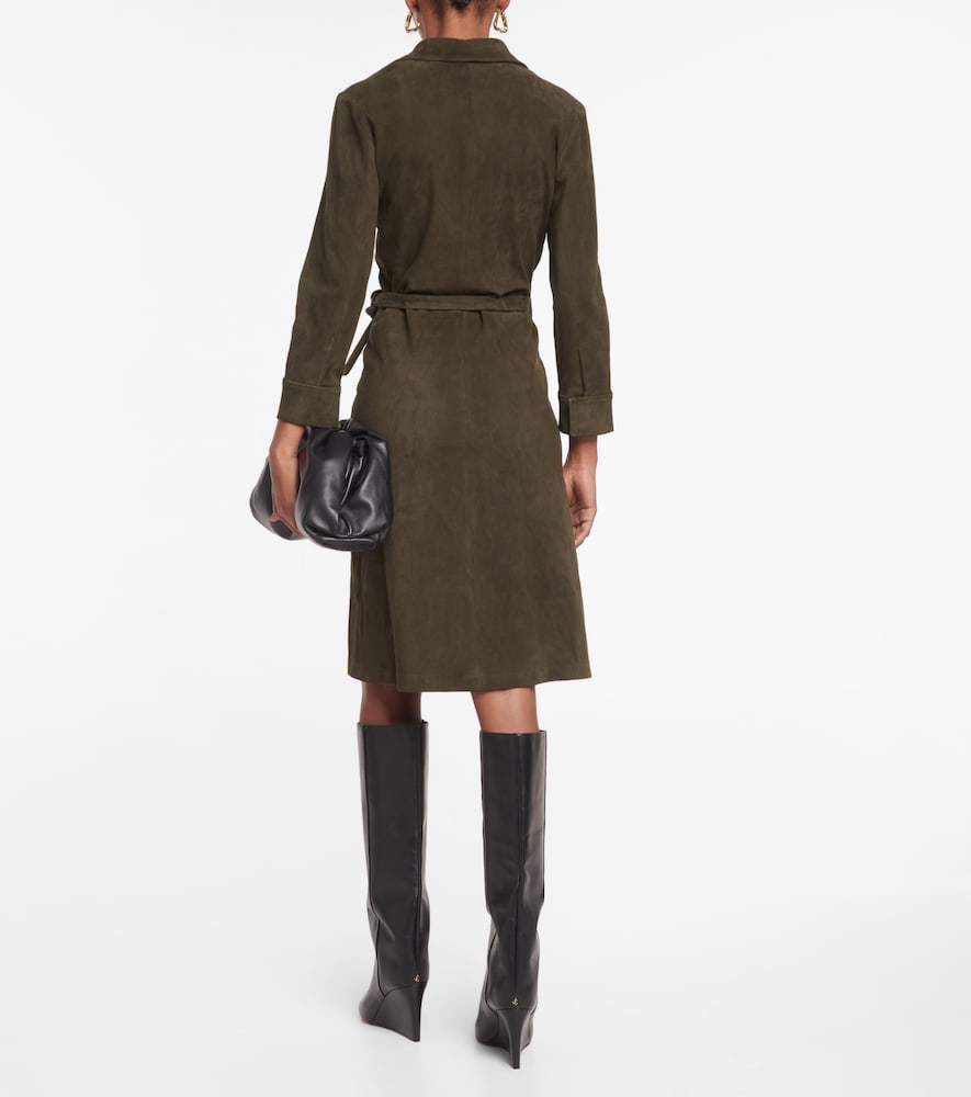 Stouls Ross suede minidress