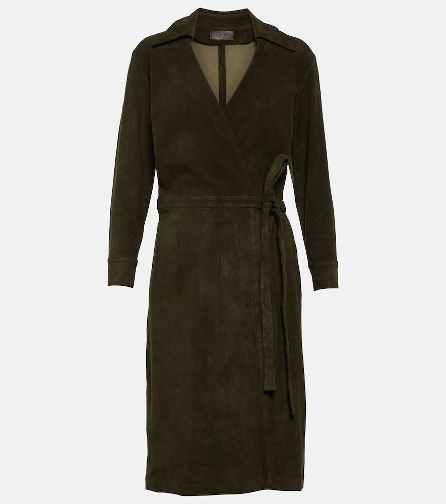 Stouls Ross suede minidress. Stouls Ross 麂皮迷你连衣裙