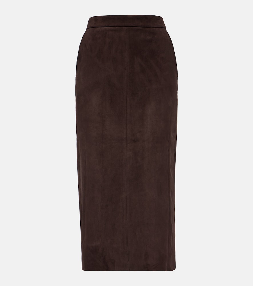 Stouls Taylor suede midi skirt - Stouls Taylor 麂皮中长裙