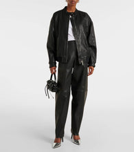 Stouls Will leather bomber jacket