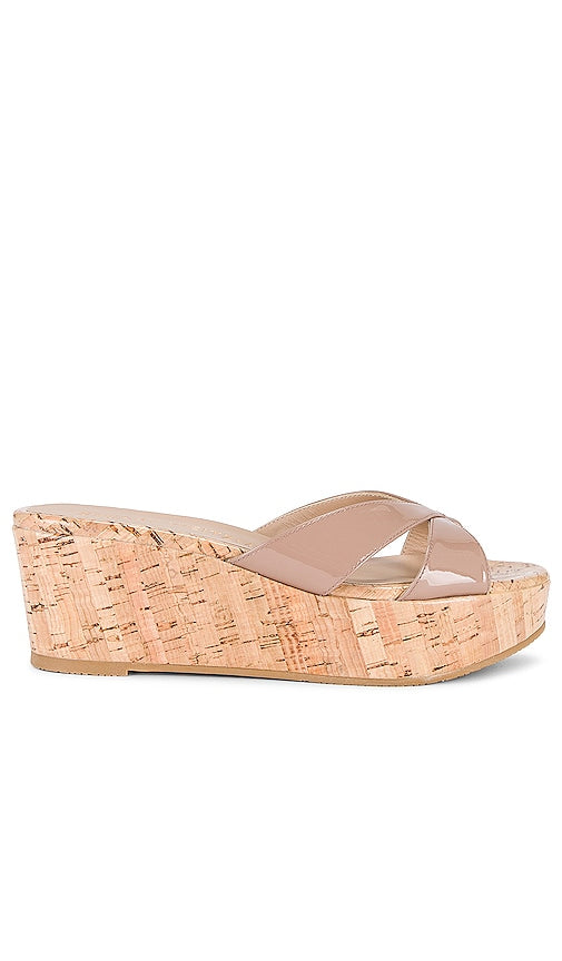 Stuart Weitzman Carmen Platform Sandal in Taupe - Stuart Weitzman Sandale à plateforme Carmen en taupe - Stuart Weitzman Carmen 灰褐色厚底凉鞋 - Stuart Weitzman Carmen Plateausandale in Taupe - Stuart Weitzman Carmen 플랫폼 샌들 - Stuart Weitzman Sandalo con plateau Carmen color talpa