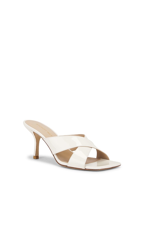 Stuart Weitzman Dayna Slide 75 in Cream