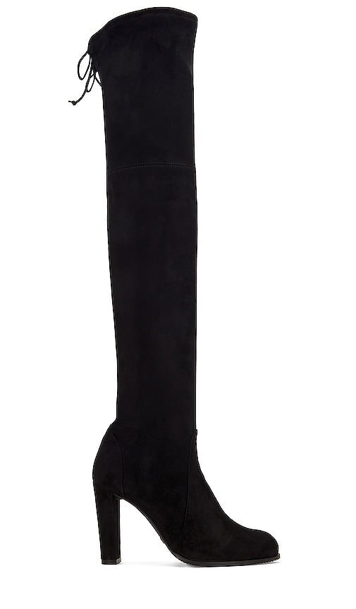 Stuart Weitzman Highland Boot in Black - Stuart Weitzman Highland Boot en noir - Stuart Weitzman 黑色高地靴 - Stuart Weitzman Highland Boot in Schwarz - Stuart Weitzman 하이랜드 부츠블랙 색상 - Stivale Highland Stuart Weitzman in nero