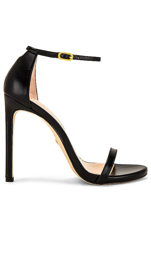 Stuart Weitzman Nudist Heel in Black - Talon nudiste Stuart Weitzman en noir - Stuart Weitzman 黑色裸体高跟鞋 - Stuart Weitzman FKK-Absatz in Schwarz - Stuart Weitzman 누디스트 힐 블랙 색상 - Tacco per nudisti Stuart Weitzman in nero