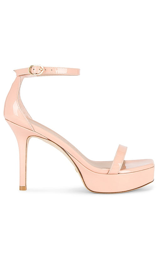 Stuart Weitzman Nudistparty 95 Platform Sandal in Pink - Stuart Weitzman Nudistparty 95 Sandales à plateforme en rose - Stuart Weitzman Nudistparty 95 粉色厚底凉鞋 - Stuart Weitzman Nudistparty 95 Plateausandale in Rosa - Stuart Weitzman Nudistparty 95 플랫폼 샌들 핑크 색상 - Stuart Weitzman Nudistparty 95 Sandalo con plateau in rosa