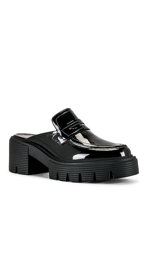 Stuart Weitzman Soho Mule in Black