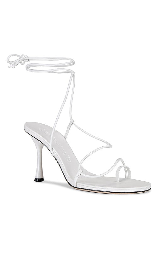 Studio Amelia Emily Wrap 90 Heel in White