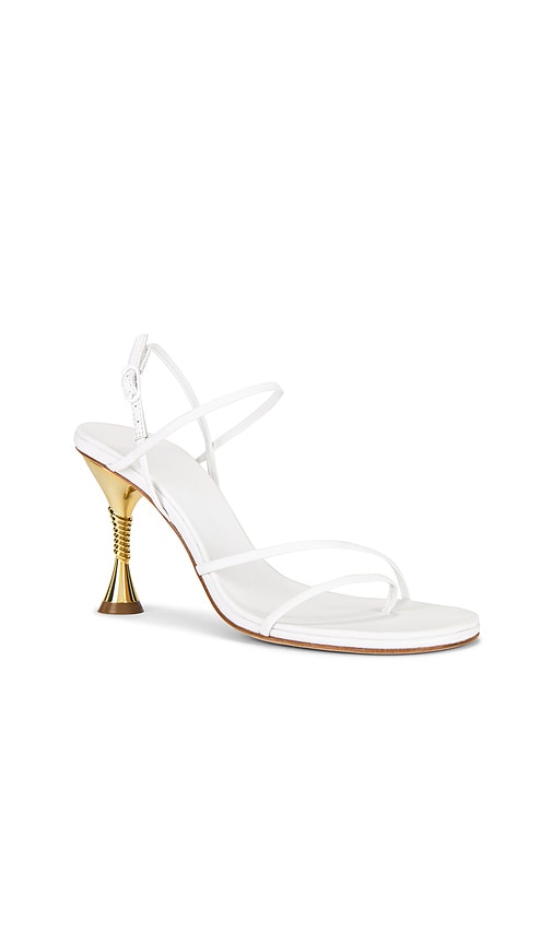 Studio Amelia Helix 90 Sandal in White