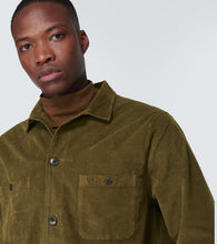 Sunspel Cotton corduroy overshirt