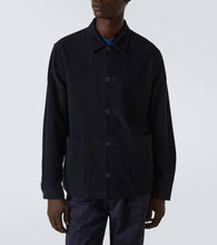 Sunspel Cotton moleskin overshirt