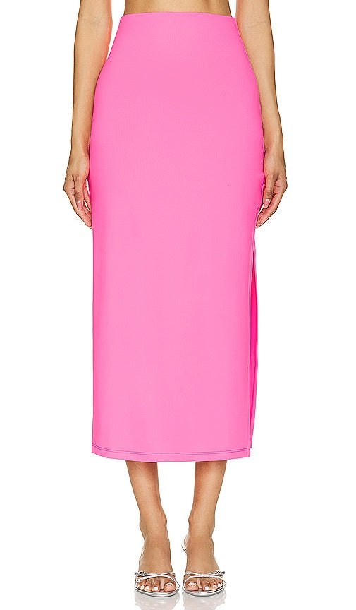 Susana Monaco Midi Skirt in Pink - Jupe mi-longue Susana Monaco en rose - Susana Monaco 粉色中长裙 - Susana Monaco Midirock in Rosa - Susana Monaco 미디 스커트 - Gonna midi Susana Monaco in rosa