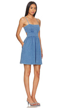 Susana Monaco Open Back Denim Dress in Blue