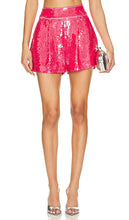 Susana Monaco Sequin Short in Coral - Susana Monaco Short à sequins en corail - Susana Monaco 珊瑚色亮片短裤 - Susana Monaco Pailletten-Shorts in Koralle - Susana Monaco 스팽글 쇼츠 - Short con paillettes Susana Monaco in corallo