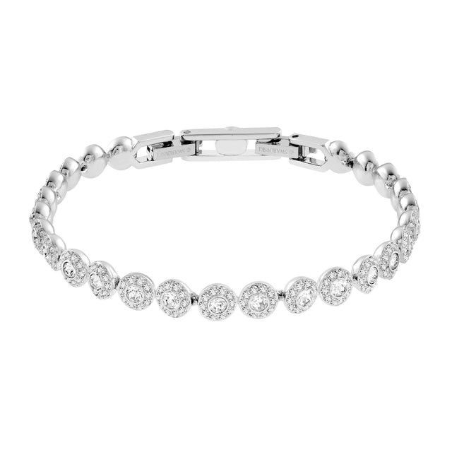 Swarovski Crystal Angelic White Rhodium-Plated Bracelet