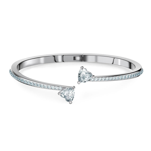 Swarovski Crystal Attract Heart Cuff Bracelet