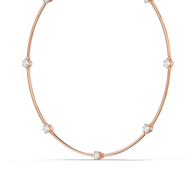 Swarovski Crystal Constella Necklace | Clear | Rose Gold-Tone Plated
