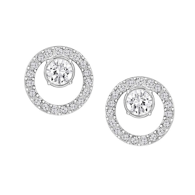 Swarovski Crystal Creativity Circle Small Earrings