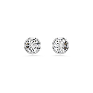 Swarovski Crystal Imber Rhodium Plated Stud Earrings