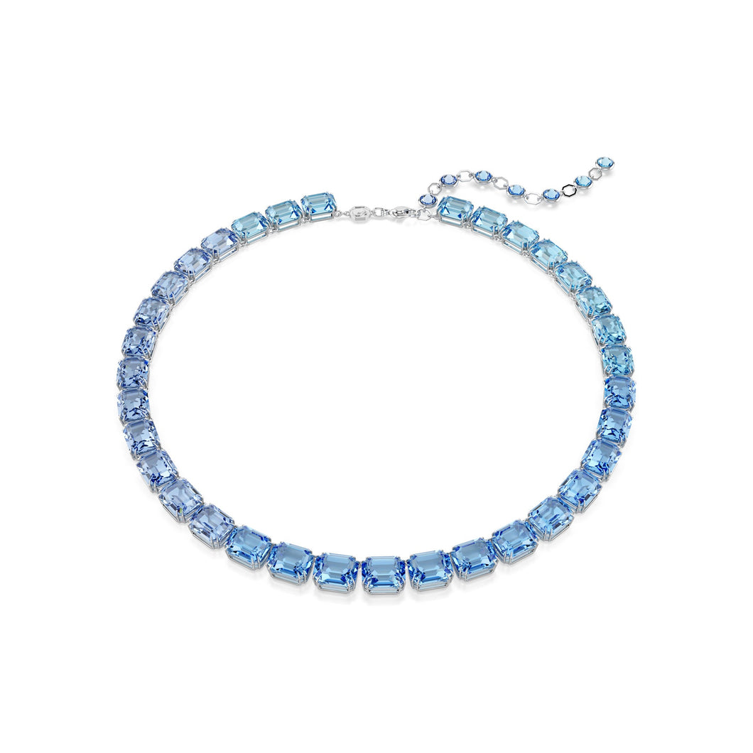 Swarovski Crystal Millenia Rhodium Plated Tennis Necklace