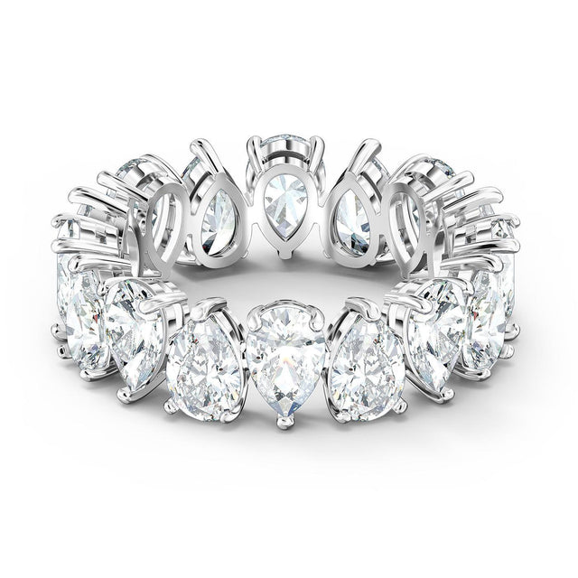 Swarovski Crystal Vittore Pear Ring - Size 6